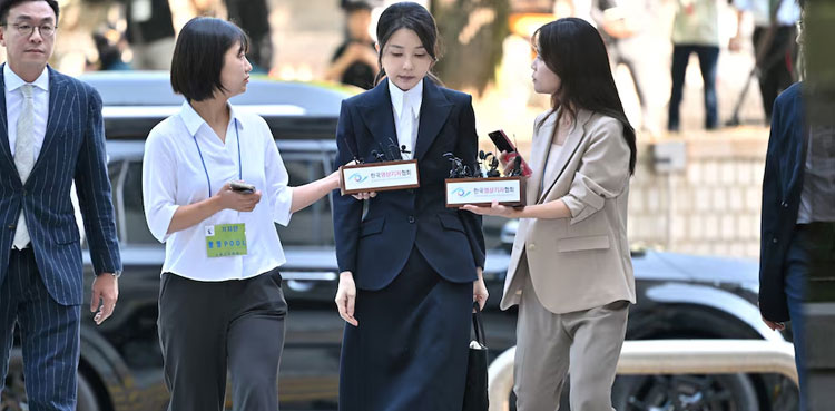 South Korea's former first lady arrested