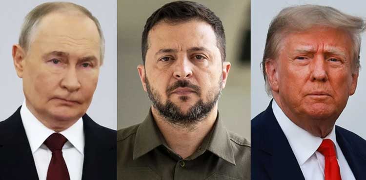 Trump tells Zelenskiy that Putin wants more of Ukraine, urges Kyiv make a deal