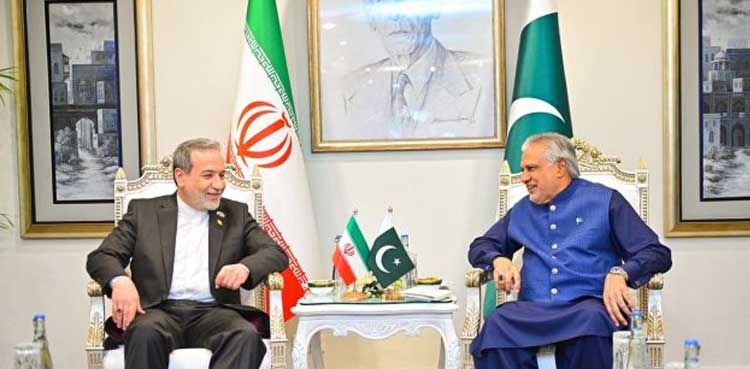 Ishaq Dar, Iranian FM reaffirm commitment to bolster ties