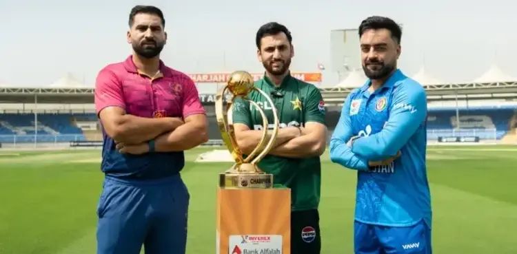 Trophy unveiled for Pakistan's T20I tri-series with Afghanistan, UAE