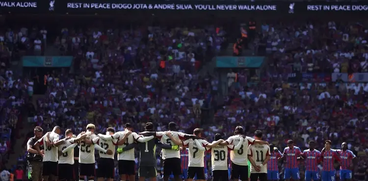 Diogo Jota tribute cut short ahead of Liverpool vs Crystal Palace game