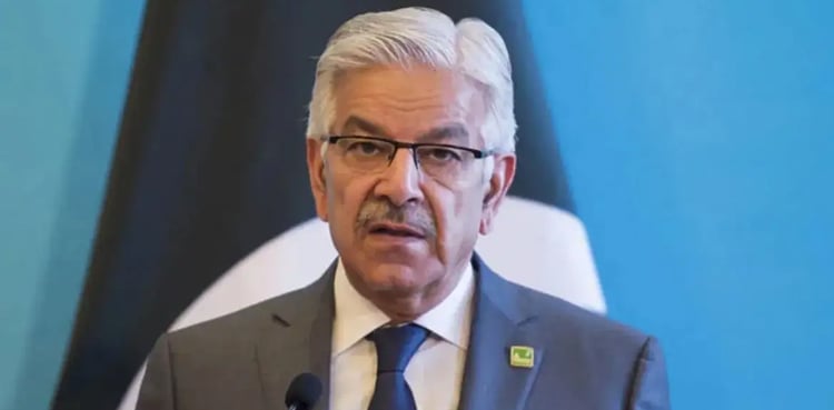 Khawaja Asif slams PTI ‘runaways’ for undermining Pakistan’s interests