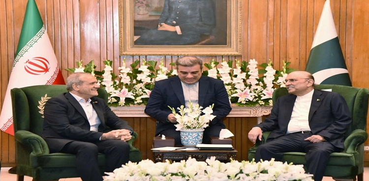 Pakistan, Iran Presidents vow to deepen bilateral relations