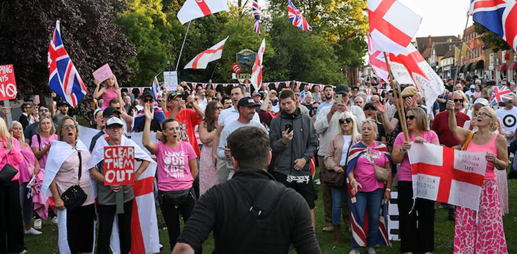 UK council wins bid to move asylum seekers from hotel amid anti-immigration protests