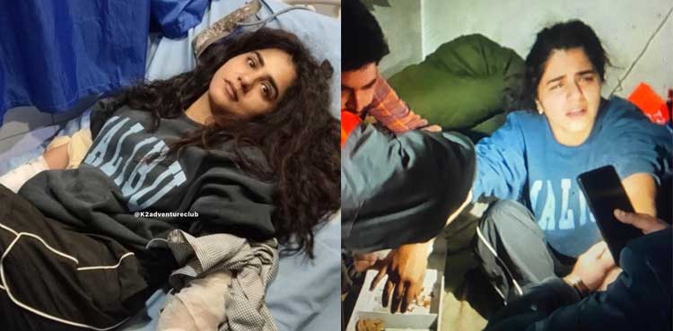 Quratulain Balouch injured in bear attack at Deosai National Park