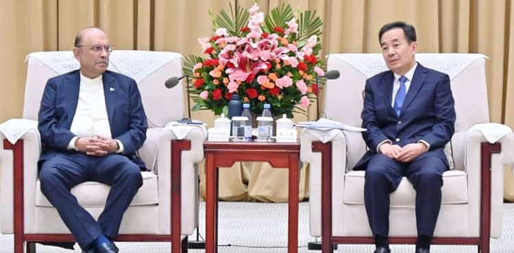 President Zardari calls China the cornerstone of Pakistan's foreign policy
