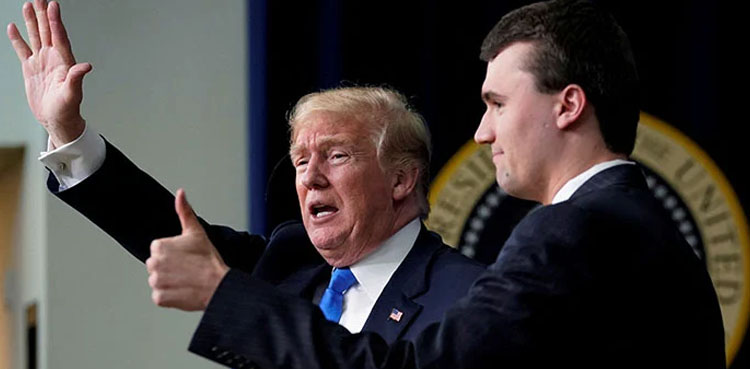 Trump adopts messenger-in-chief role after Charlie Kirk's death