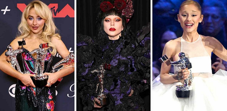 Ariana, Sabrina, Gaga - The big winners at MTV VMAs 2025