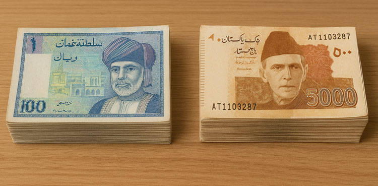 OMR to PKR: Omani Riyal to Pakistani Rupee Rate – Jan. 3, 2026