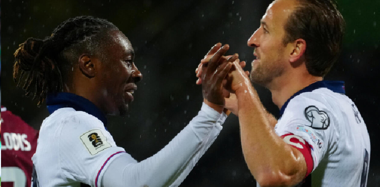 Kane stars as England thrash Latvia to book World Cup berth