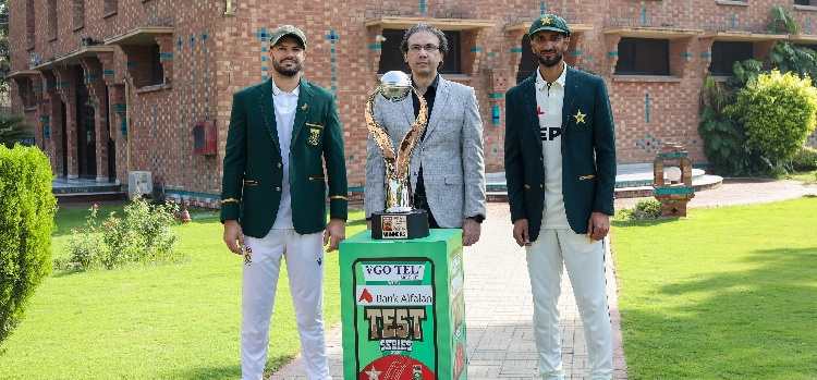 Pakistan, South Africa series trophy unveiled