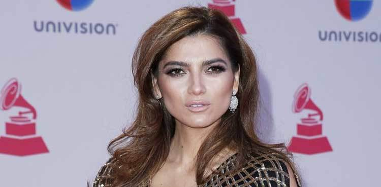 Blanca Blanco bares it all in sheer black for spooky season statement