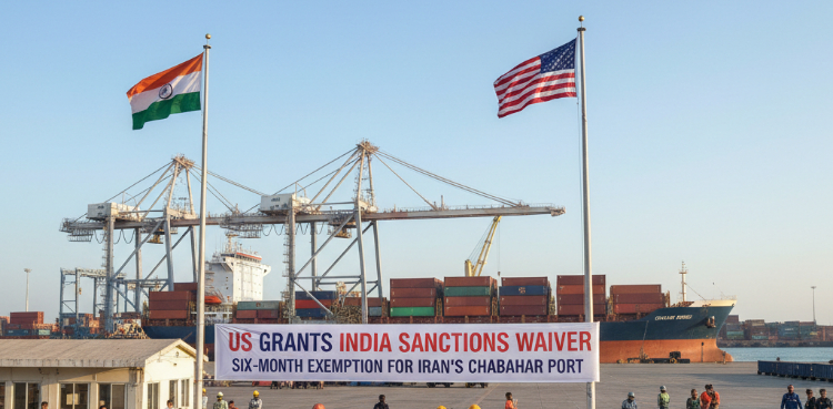 U.S grants India six-month sanctions waiver to run Iran's Chabahar port