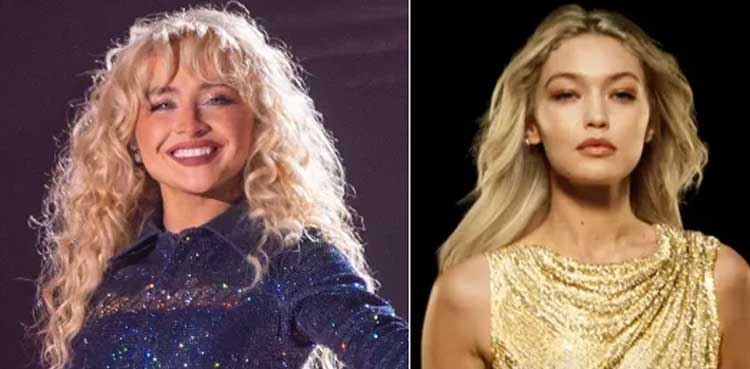 Gigi Hadid joins Sabrina Carpenter for a fun concert moment