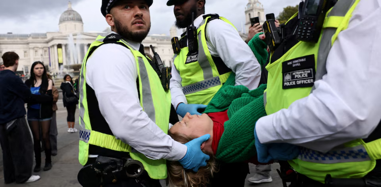 Police say over 500 arrested at pro-Palestinian rally in London