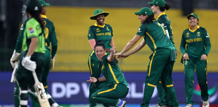 South Africa crush Pakistan by 150 runs to seal fifth straight win at Women’s World Cup