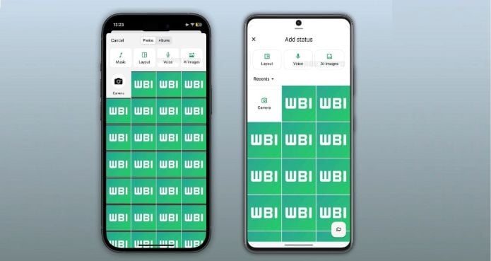 WhatsApp rolls out AI image generation for status updates