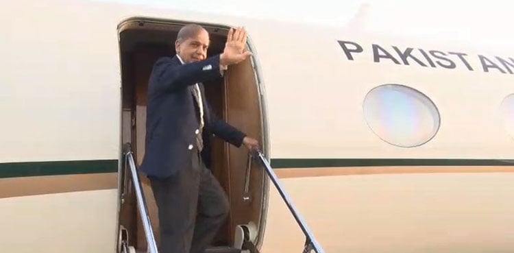 PM Sharif departs for Saudi Arabia to attend FII9 in Riyadh