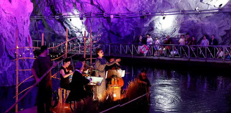 Annual 'Kinmen Tunnel Music Festival' brings life to historic wartime site