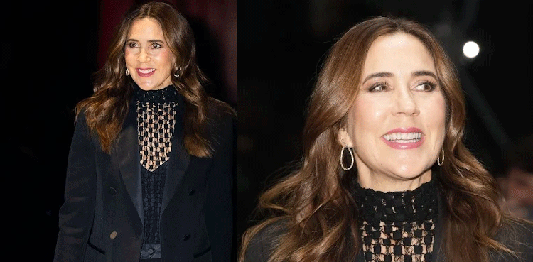 Queen Mary slays in all-black tuxedo suit at DR Girls’ Choir Dark concert