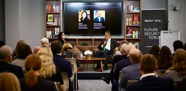 Ambassador Rizwan Saeed Sheikh Highlights Strategic Reset in Pakistan-U.S. Relations at Future Security Forum 2025