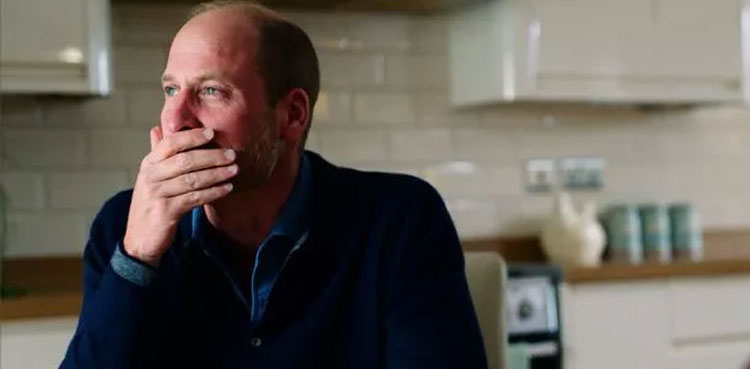 Prince William moved to tears in special film to mark World Mental Health Day