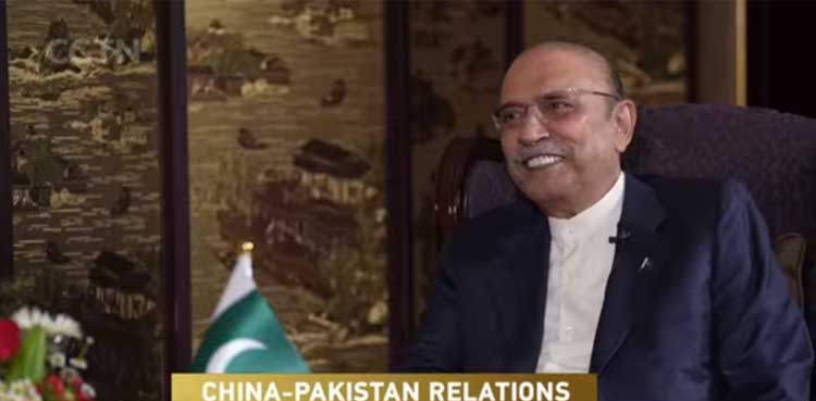 We need economic not a martial mindset: President Zardari