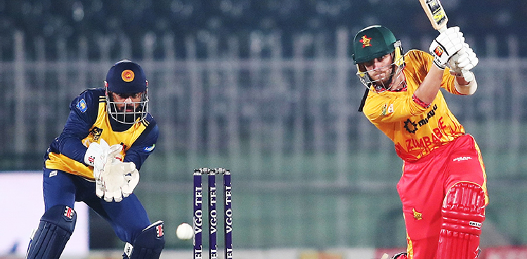 Raza fires Zimbabwe to 162 against Sri Lanka