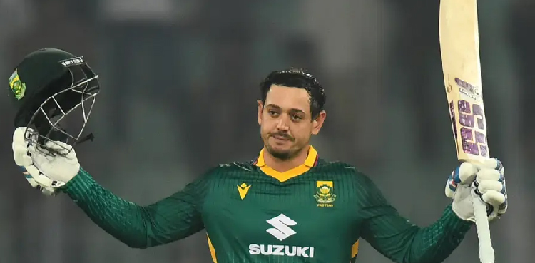De Kock hits ton as South Africa level ODI series against Pakistan
