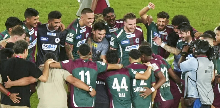 Champions Mohun Bagan suspend first team