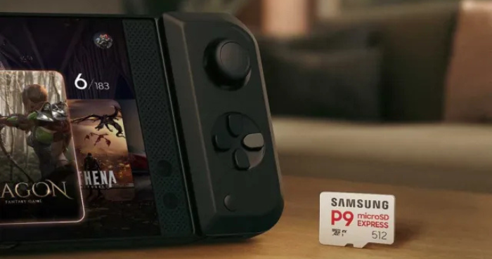 Samsung unveils P9 Express microSD Express Cards to power next-gen gaming