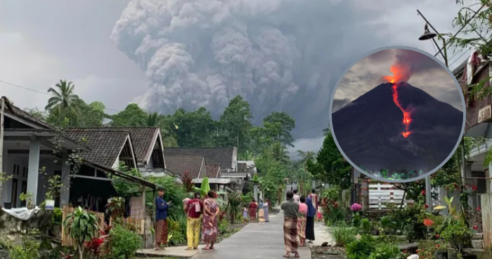 Indonesia volcano eruption forces evacuations, spews 54,000ft ash cloud