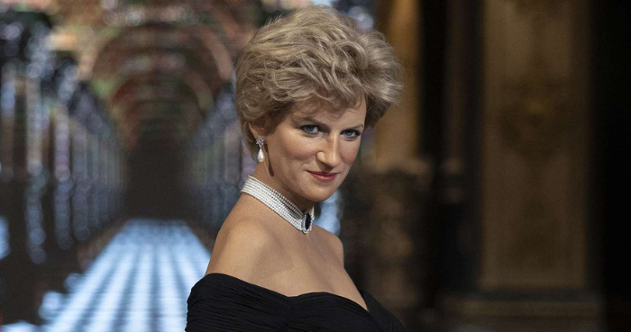 Princess Diana wax figure wearing 'revenge dress' debuts at Paris