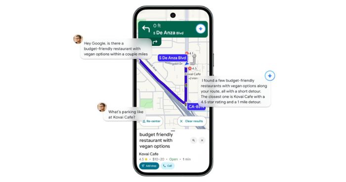 Google Maps integrates Gemini for conversational assistant and Street View guidance