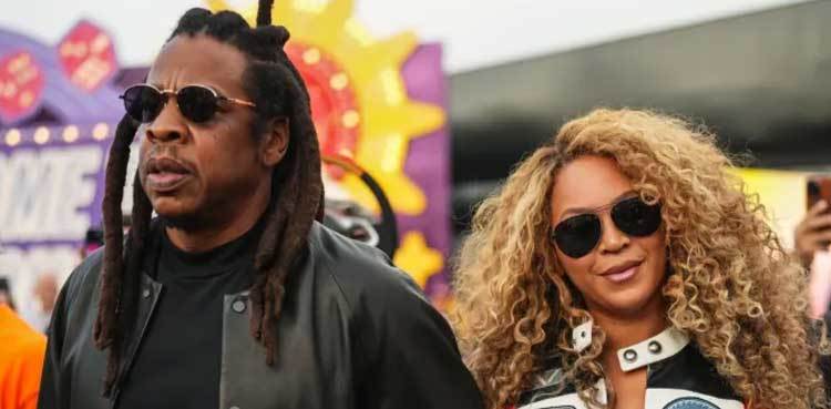 Beyoncé and husband dazzle at F1 Grand Prix in Las Vegas