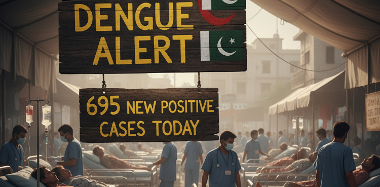 695 more test positive for dengue in Sindh