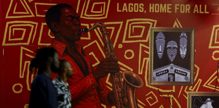 Afrobeat icon Fela Kuti's legacy celebrated in Lagos show with photos, live music and bright underwear