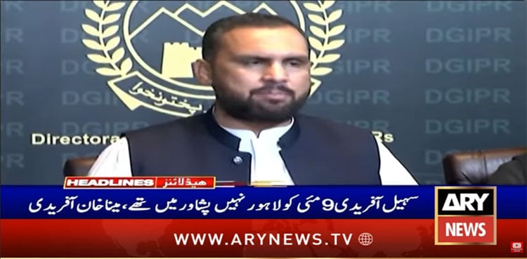 KP Minister accuses Ikhtiar Wali of presenting doctored video of CM Sohail Afridi