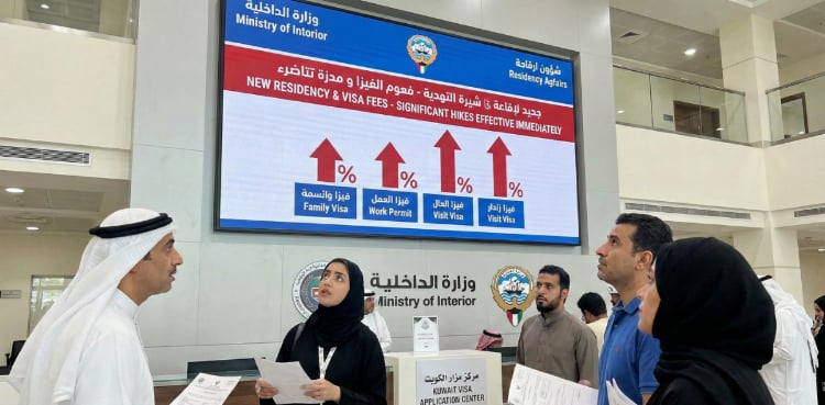 Kuwait Visa Renewals 2025: New Residency Fees and Regulations Announced