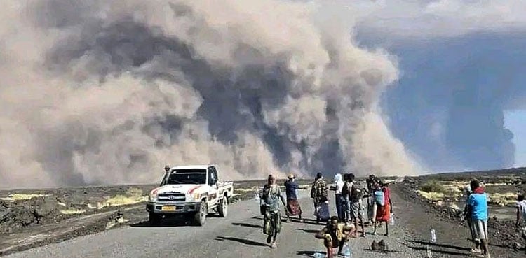 Pakistan issues first-ever volcanic ash alert after Ethiopia eruption