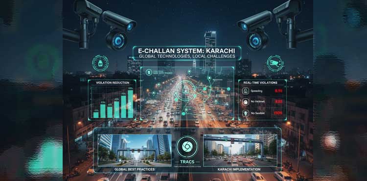 E-Challan in Karachi: Comparing a Developing System to World Best Practices for Safer Roads
