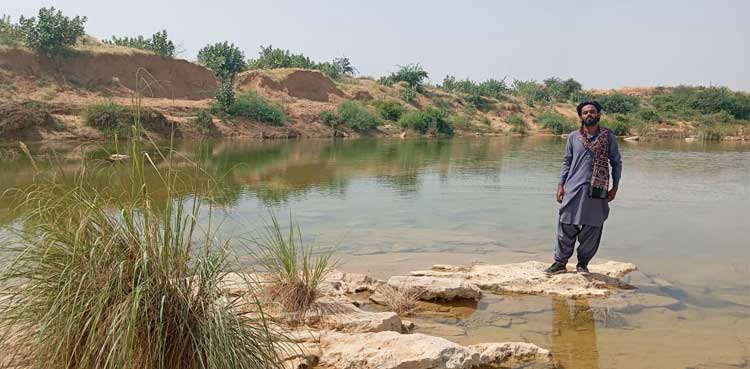 Sand Mining Turns Thaddo Nadi into a dead river