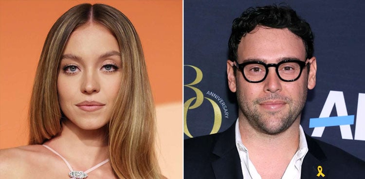 Sydney Sweeney snuggles up to boyfriend Scooter Braun during pool outing in Florida