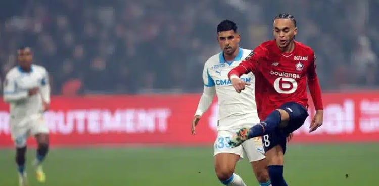 Lille's Mbappe nets winner to deny Marseille top spot