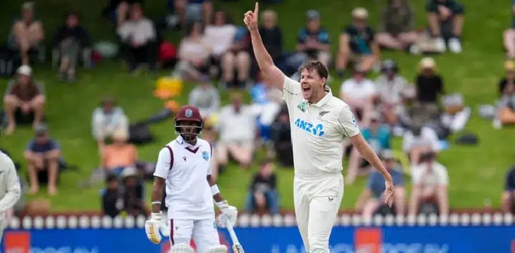 Duffy takes five as New Zealand thrash West Indies in second Test