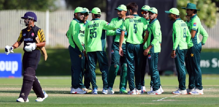 Pakistan U19 thump Malaysia in Asia Cup