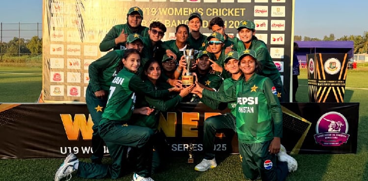 Pakistan U19 seal T20I series against Bangladesh Women