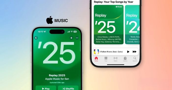 Apple Music Replay returns with 2025 year-in-review