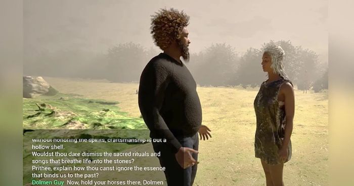 New AI game lets players talk to prehistoric characters