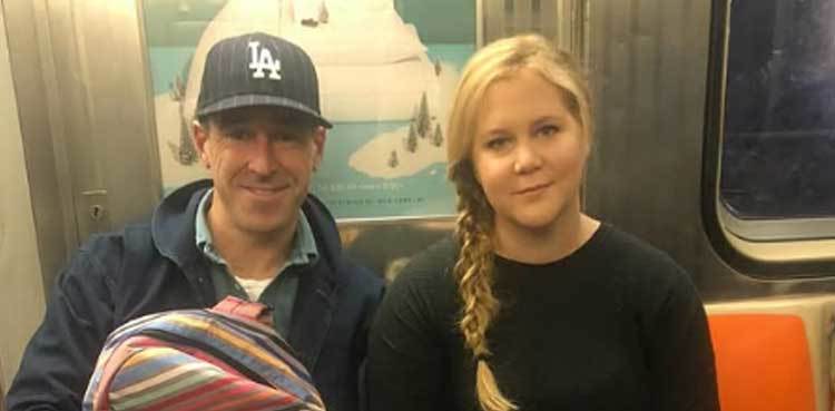 Divorce announcement: Amy Schrumer, Chris Fischer jokes about her weight loss